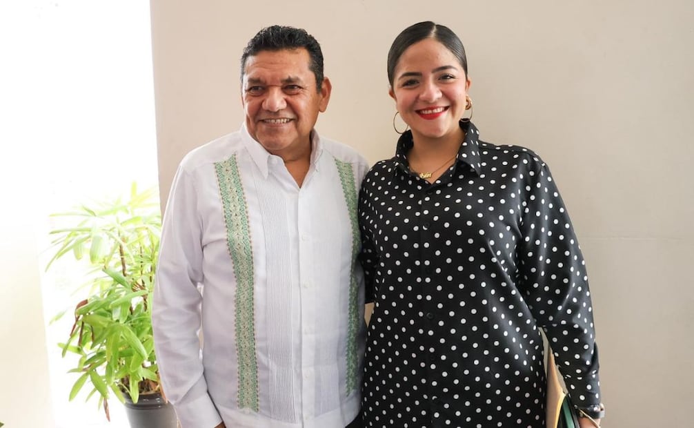 El gobernador Javier May, informó que Sylvia Ayline Olvera será quien lo sustituya en el cargo (30/12/2025). Foto: Especial