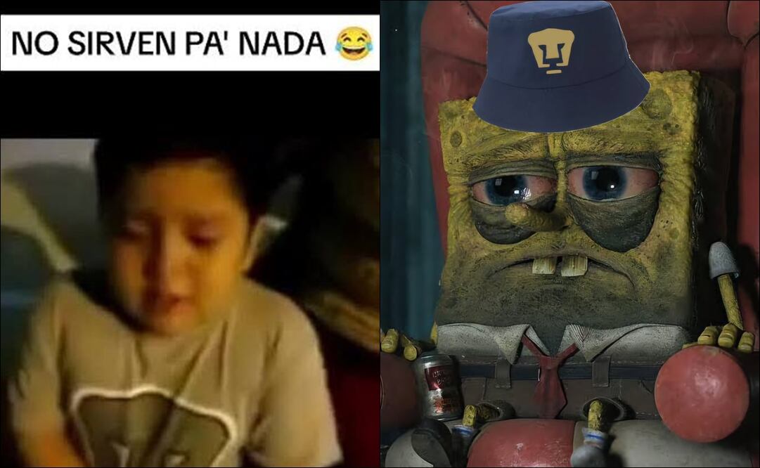 Pumas fue blanco de los memes por dejar ir la victoria ante Necaxa y las redes sociales no justifican su actuación / FOTO: ESPECIAL