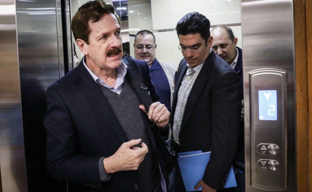 El blanquiazul que encabeza Juan Carlos Romero Hicks, erró al preguntar sobre el aumento en el precio de las gasolinas. FOTO: Juan Carlos Reyes | EL UNIVERSAL