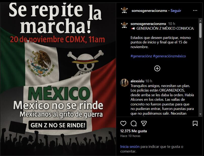 Foto: Captura de pantalla en Instagram