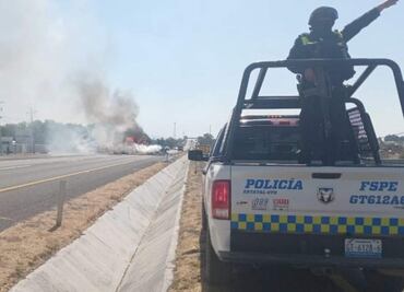 Violencia en Michoacán se extiende a Guanajuato y Jalisco; reportan bloqueos con vehículos incendiados