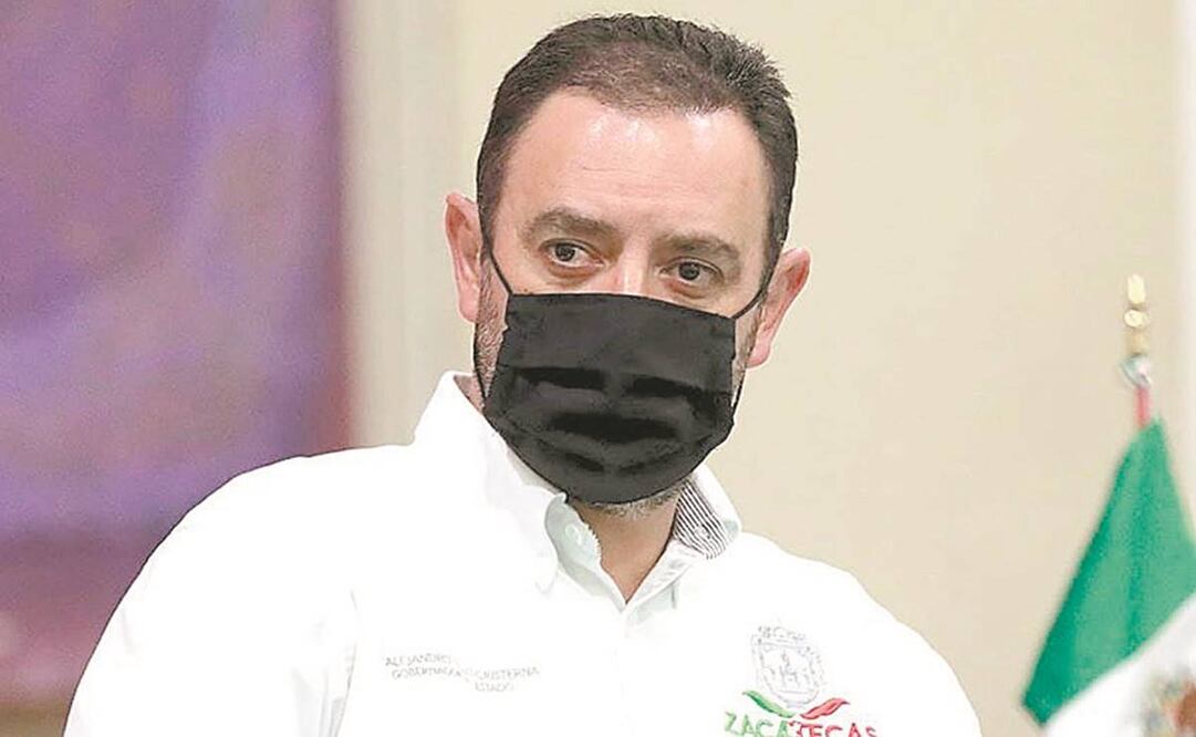 Alejandro Tello Cristerna, gobernador de Zacatecas. Foto: Archivo/EL UNIVERSAL