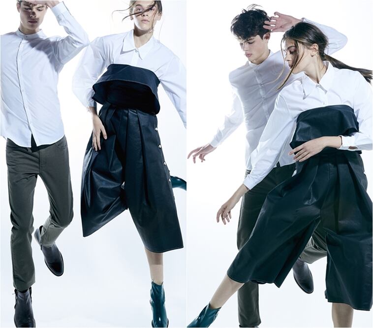 La nueva propuesta de la moda para todos: unisex. (Fotografía: Carlos Ruizc )