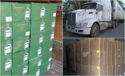 Aseguran más de 10 mil botellas de whisky en Tamaulipas