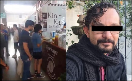 Identifican como maestro universitario originario de Oaxaca, a sujeto que grababa a mujeres bajo la falda en Feria de Puebla