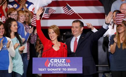 Cruz confirma a Fiorina como compañera de fórmula