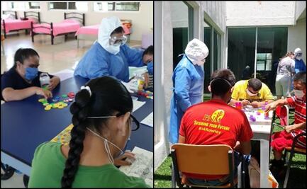 Reportan avance favorable de pacientes con Covid-19 en casa hogar de Tamaulipas