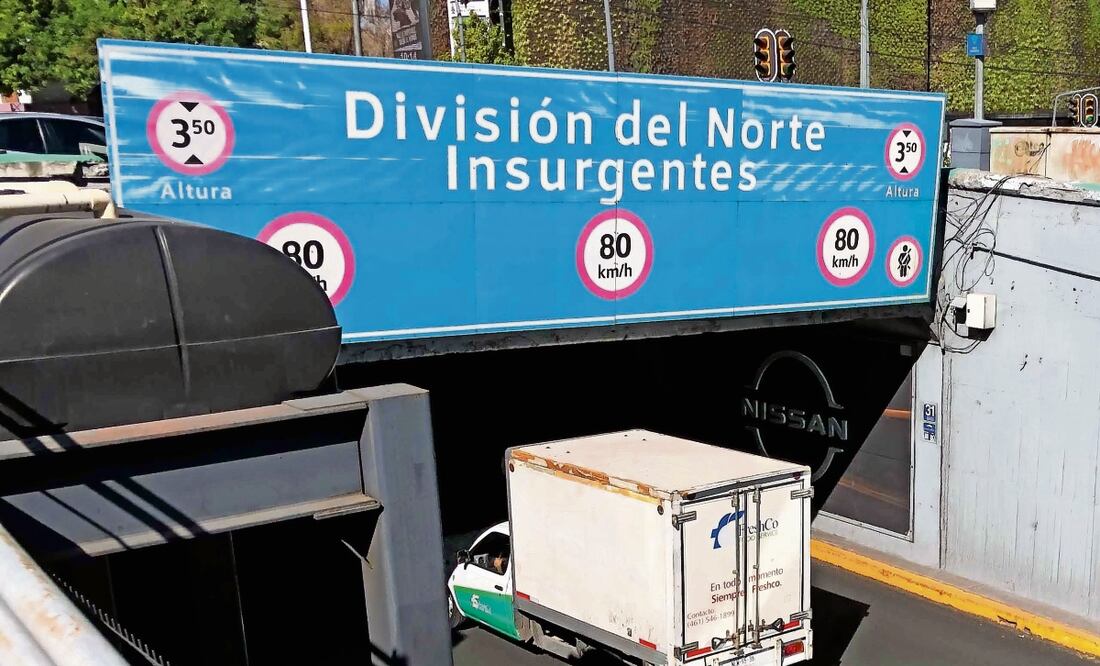 Viaducto es una vía de acceso restringido para vehículos de carga. Foto: Diego Simón / EL UNIVERSAL