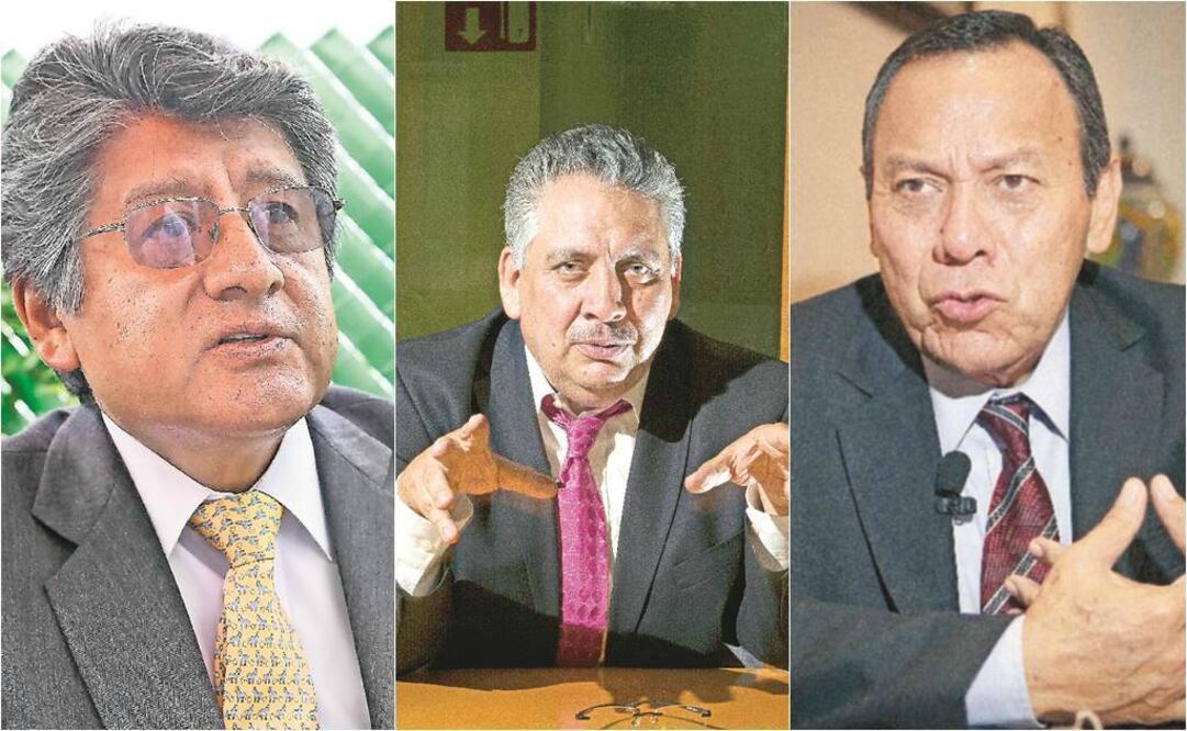 Tres perredistas en pugna
