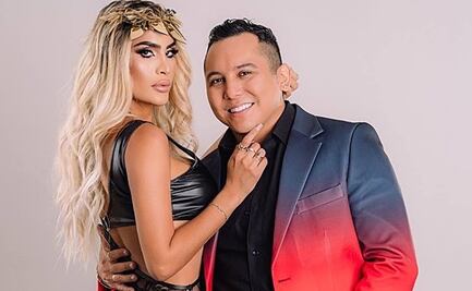 Edwin Luna causa revuelo al aparecer junto a una modelo trans