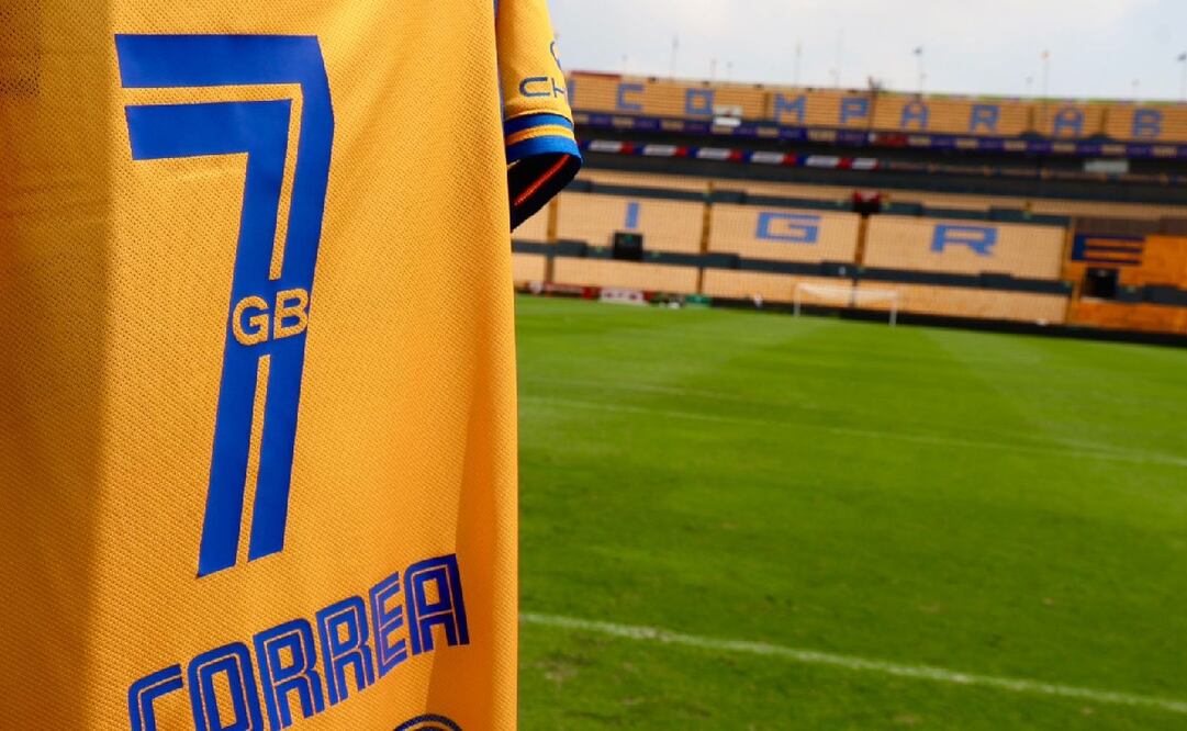 Así será el polémico jersey de Ángel Correa en homenaje a leyenda de Tigres / Foto: Tigres