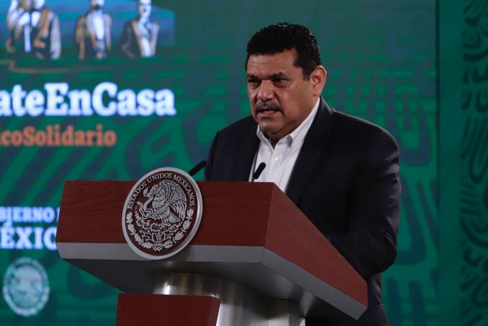 El secretario de Bienestar, Javier May Rodríguez. Foto: Berenice Fregoso / EL UNIVERSAL 