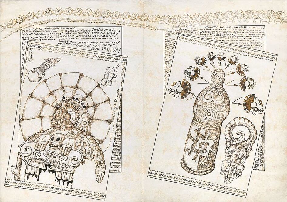 Detalle de la obra del artista Rolando de la Rosa. CORTESÍA MUAC