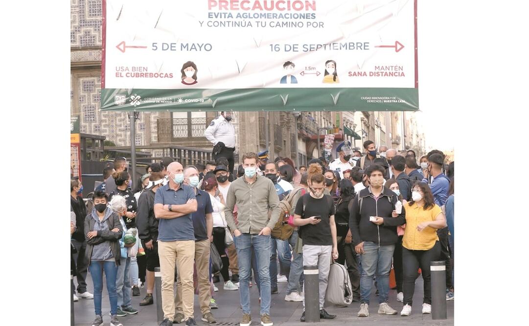 El llamado a la población es el de quedarse en casa. Foto: Valente Rosas. EL UNIVERSAL