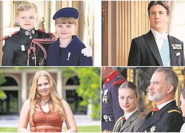 Los adolescentes que algún día serán monarcas