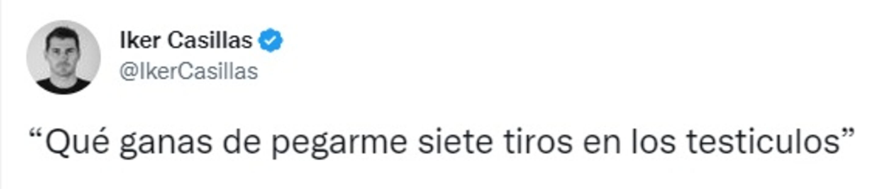 Iker Casillas vuelve a encender las redes con polémico tweet