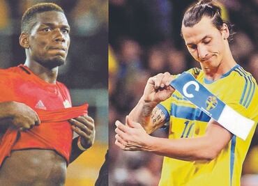 Zlatan Ibrahimovic y Paul Pogba se enfrentan en redes sociales