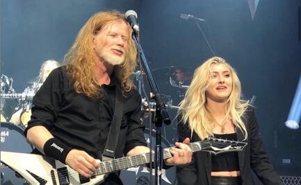 Electra Mustaine se une a Megadeth para cantar Á Tout Le Monde