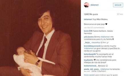 Muere el padre de la actriz Bárbara Mori