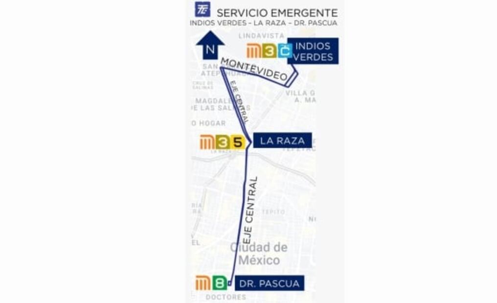 FOTOS y VIDEO: ¿Vas al trabajo o la escuela? Así opera este lunes el servicio de apoyo de transporte en la Línea 3