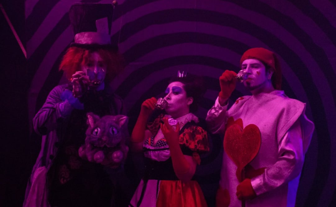 El Extraño Mundo de Alicia es un evento interactivo en el que podrás ganar un premio. Imagen: Lotto Producciones