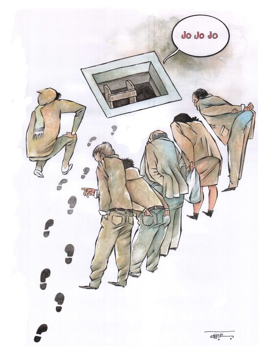 Ruta de escape de Santa