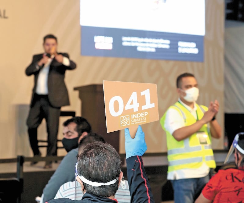 Indep informa uso de los recursos que dejan las subastas