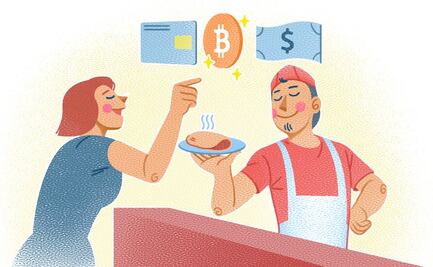 ¿Pagar unos tacos con Bitcoin? Una forma de pago que no se descarta