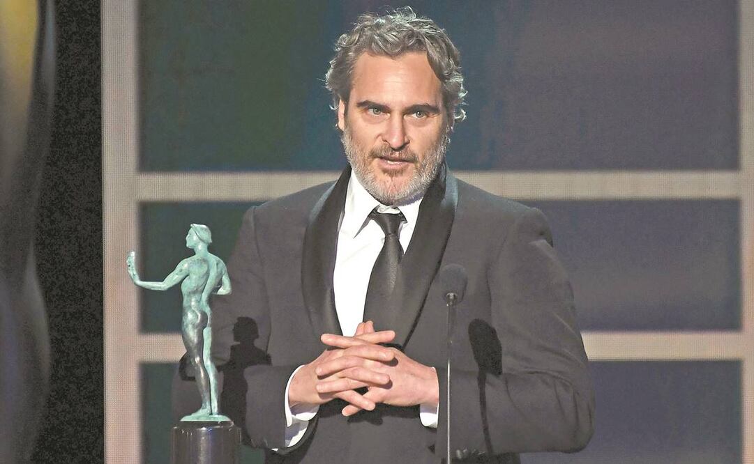 Joaquin Phoenix fue uno de los galardonados en lal pasada entrega de los SAG. Foto: Archivo AP