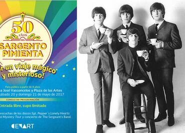 Festejan 50 años del "Sargento Pimienta" de Los Beatles en el Cenart