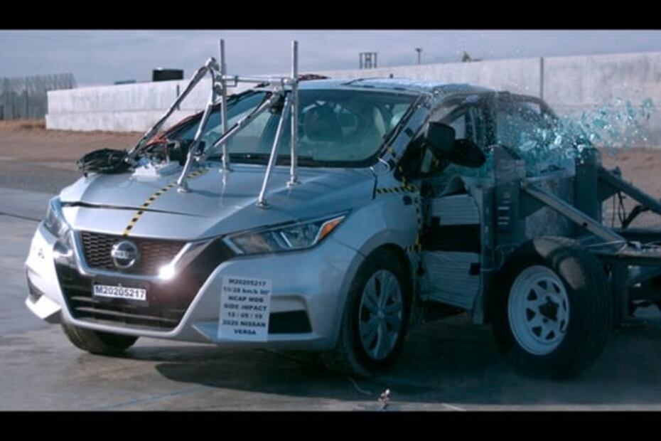 Nuevo Nissan Versa recibe 5 estrellas en seguridad