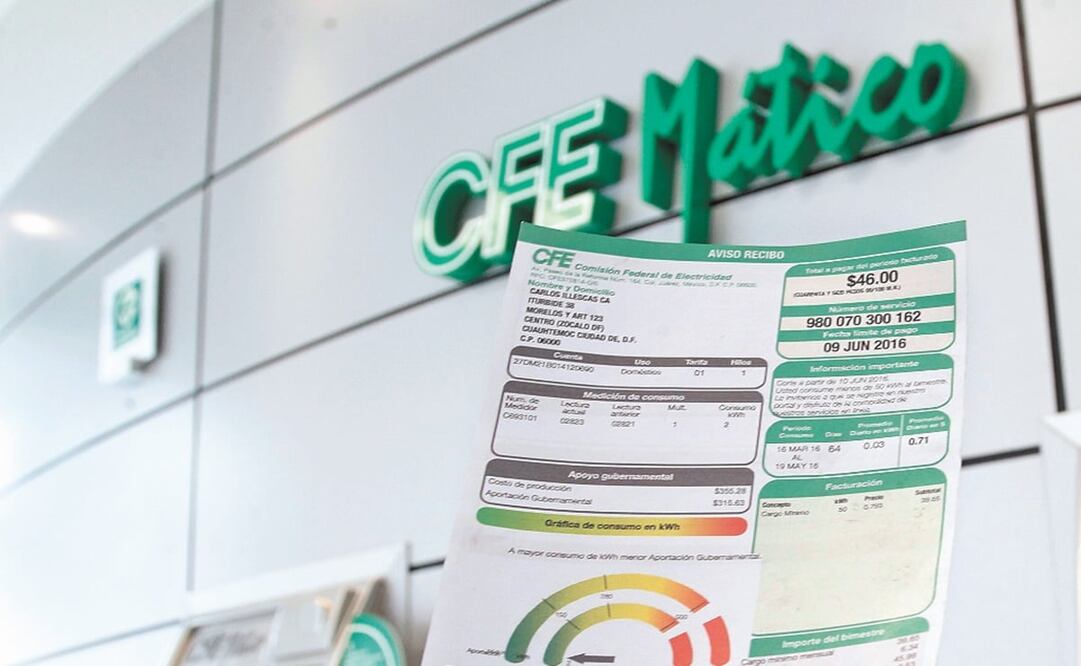 Este año, la Comisión Federal de Electricidad (CFE) se suma a las promociones del Buen Fin al ofrecer meses sin intereses al realizar tus pagos con tarjetas de crédito participantes - Foto: Ariel Ojeda/EL UNIVERSAL
