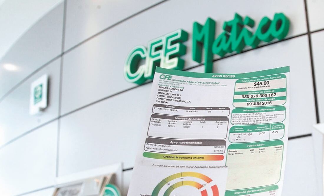 Este año, la Comisión Federal de Electricidad (CFE) se suma a las promociones del Buen Fin al ofrecer meses sin intereses al realizar tus pagos con tarjetas de crédito participantes - Foto: Ariel Ojeda/EL UNIVERSAL
