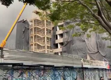 ISSSTE realizó hallazgo de presuntos restos humanos en obras de demolición del Hospital "Dr. Gonzalo Castañeda" en Tlatelolco