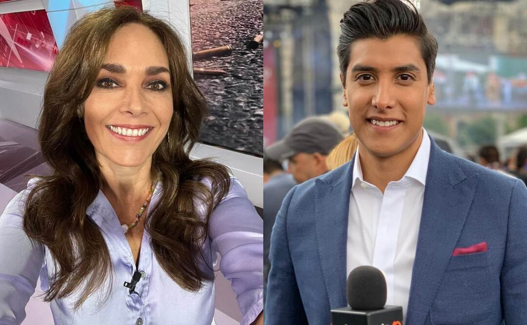 Elisa Alanís Zurutuza y Juan Manuel Jiménez, moderadores del segundo debate por la Ciudad de México. Fotos: Especiales