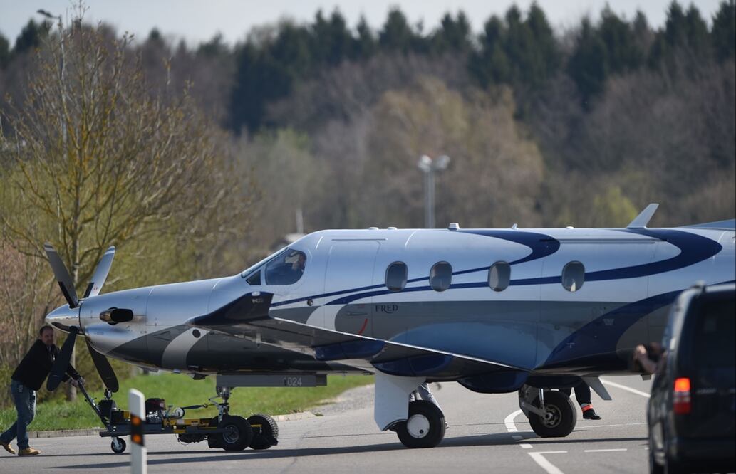 El avión era un Pilatus PC-12, con capacidad para unos nueve pasajeros más la tripulación. Foto: Archivo/EL UNIVERSAL
