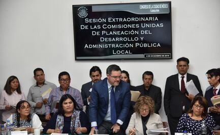 Avanza en comisiones Ley de Planeación del Desarrollo de la CDMX