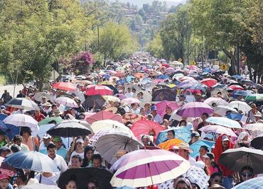 Campesinos protestan por presupuesto de 2016