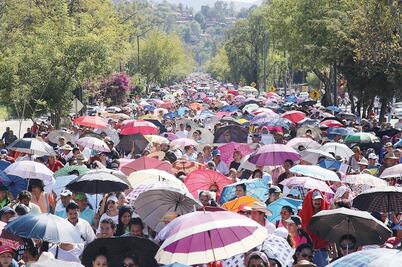 Campesinos protestan por presupuesto de 2016