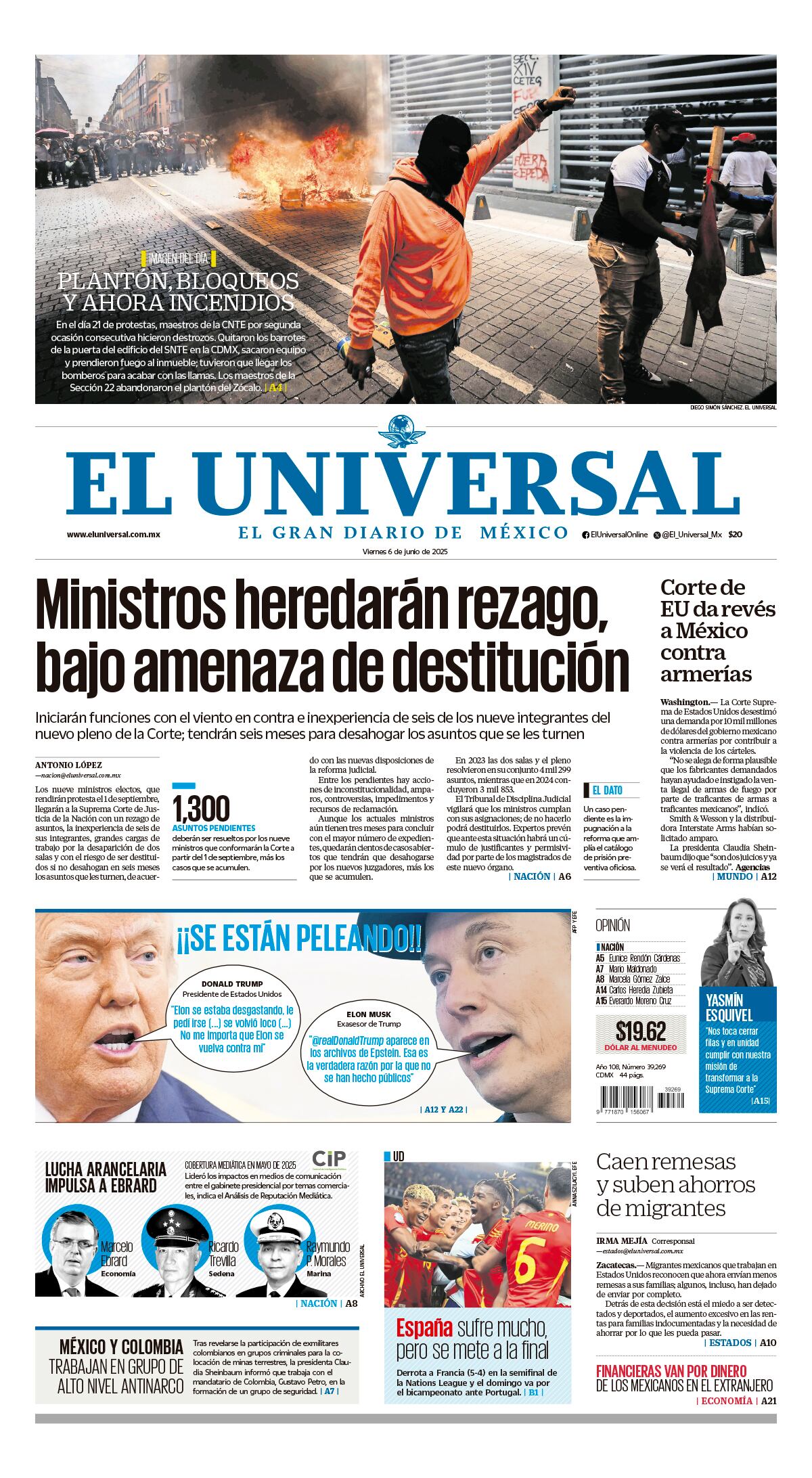 Portada impresa