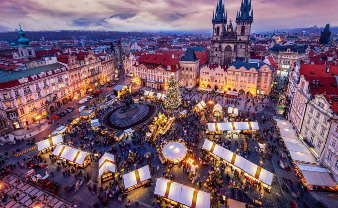 Praga, República Checa en navidad. Foto: Especial