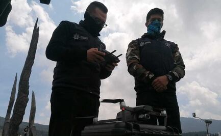Con drones, caballos y cuatrimotos, reducen incidencia delictiva en La Marquesa, dice funcionario