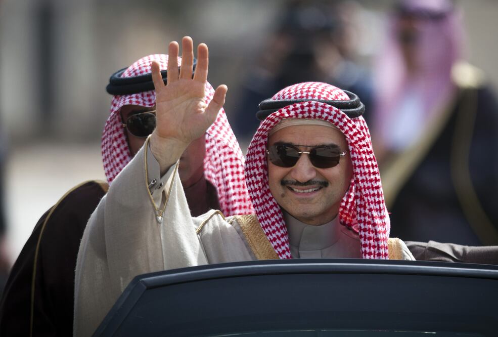 El príncipe Alwaleed bin Talal (Foto: AFP)