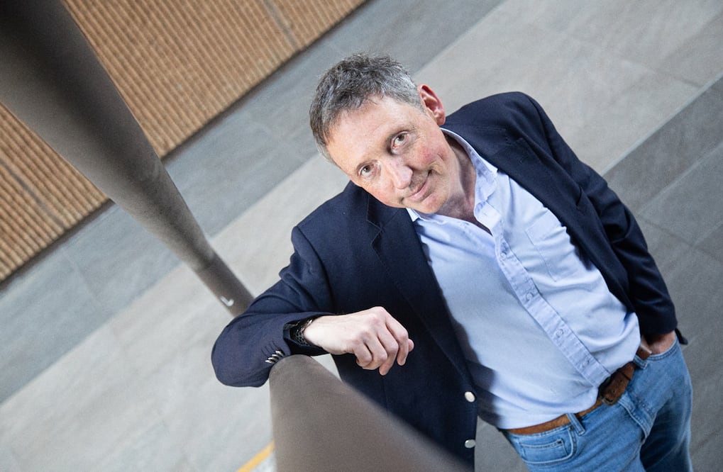 El escritor Will Fowler habló con EL UNIVERSAL por la publicación de "Patriotas".
Foto: EL UNIVERSAL / Germán Espinosa