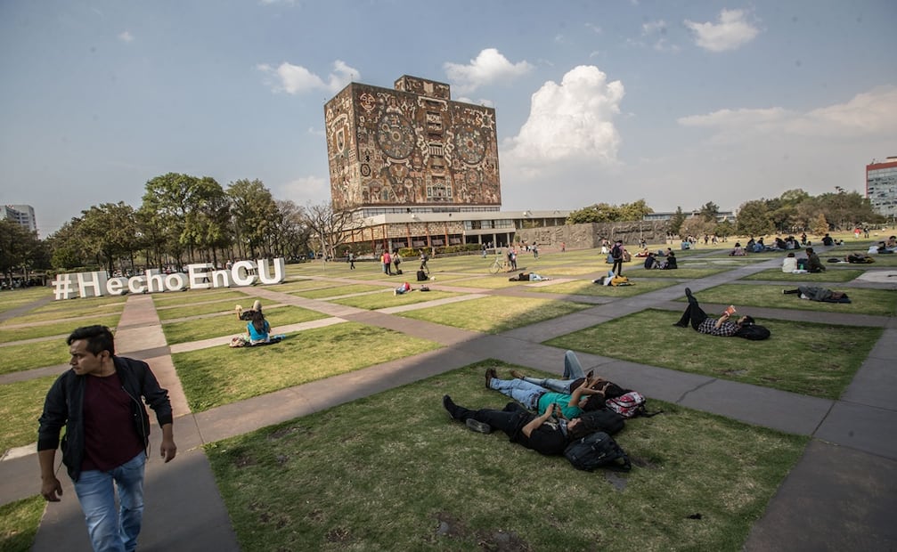 Campus central de la UNAM. Archivo / EL UNIVERSAL