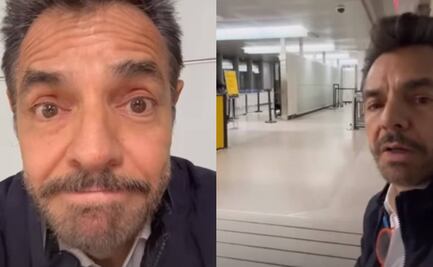 Eugenio Derbez es "detenido" en el aeropuerto de Nueva York por culpa de una sandía