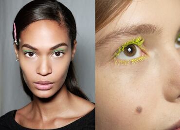 Este maquillaje neón serán la tendencia favorita para llevar en primavera