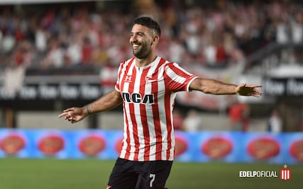 Martín Cauteruccio, feliz y goleador en Argentina