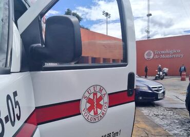 Hieren de bala a un hombre en el Tec de Monterrey campus Santa Fe