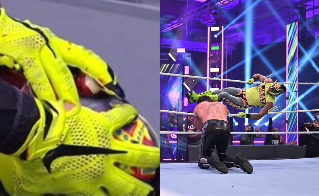 Rey Mysterio "perdió el ojo" en un combate contra Seth Rollins - FOTO: Especial